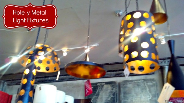 Holey Metal Light Fixtures @ Red - RCHOTX
